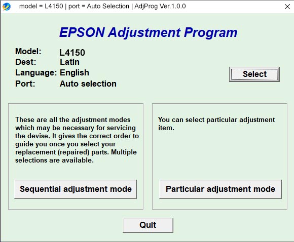 epson l3150 resetter key free download